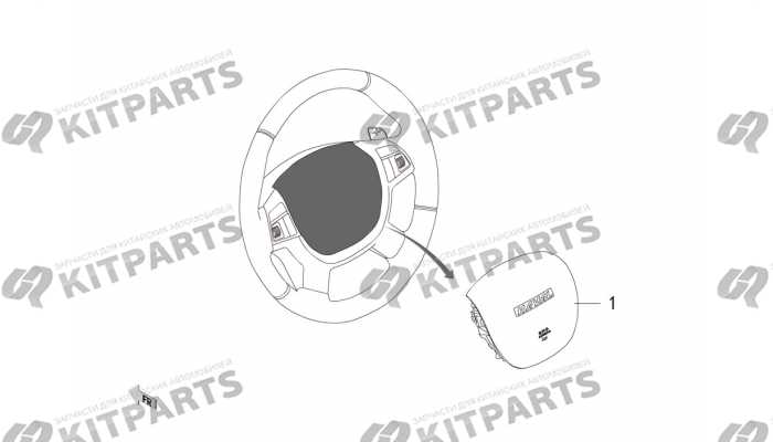 Водительская AIR BAG Haval H9