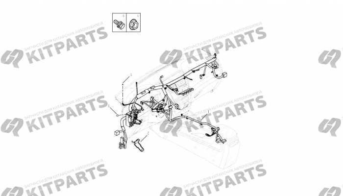 DASH BOARD WIRE HARNESS#2 Geely Emgrand X7