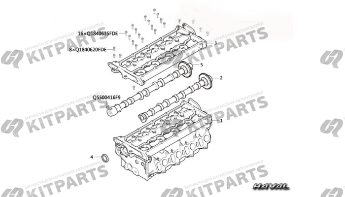 Распредвал Haval