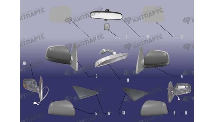 Зеркала заднего вида Chery Tiggo (T11)