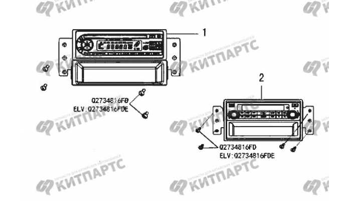 Магнитола CD,MP3 Great Wall Wingle 3